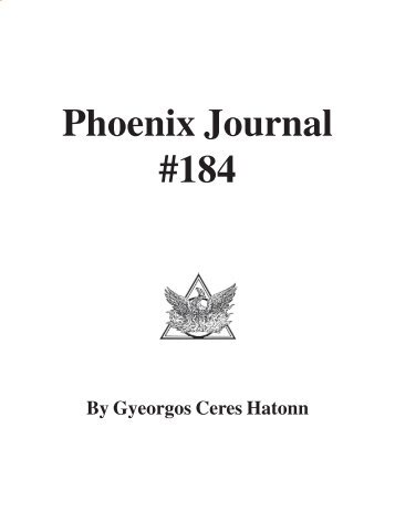 Phoenix Journal 184 - Four Winds 10