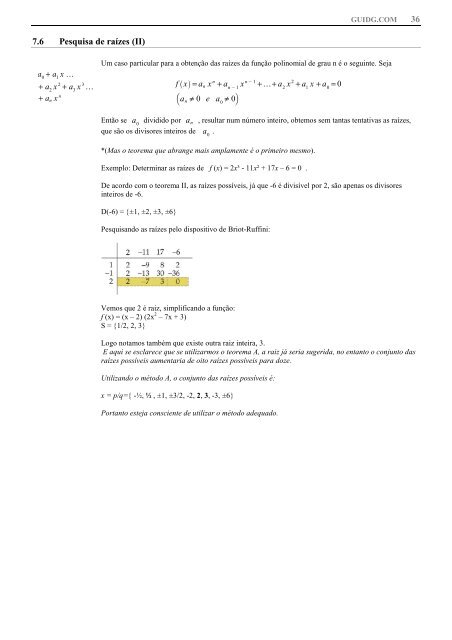 26/8/2012 – Notação matemática, símbolos matemáticos.