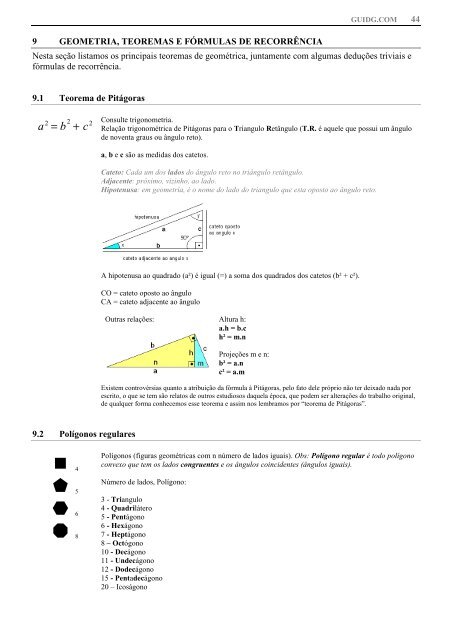 26/8/2012 – Notação matemática, símbolos matemáticos.