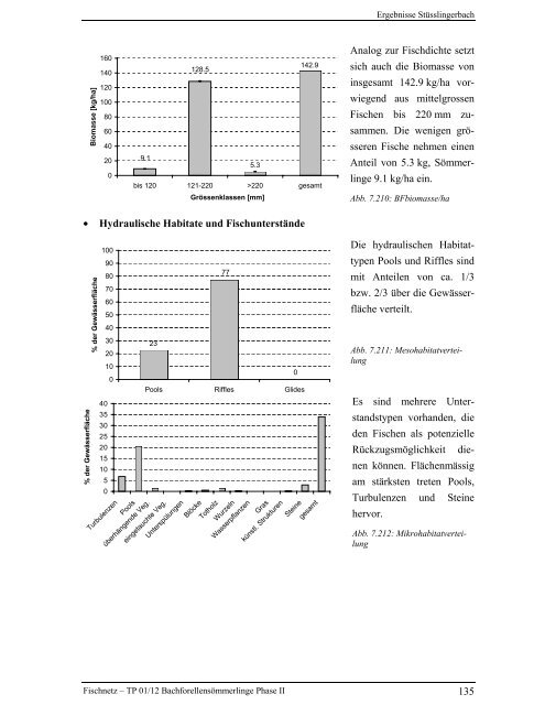 Bachforellensömmerlinge Phase II - Fischnetz