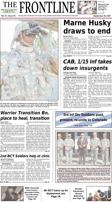News - Fort Stewart Frontline Online