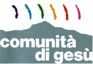 La Comunità di Gesù op. 2