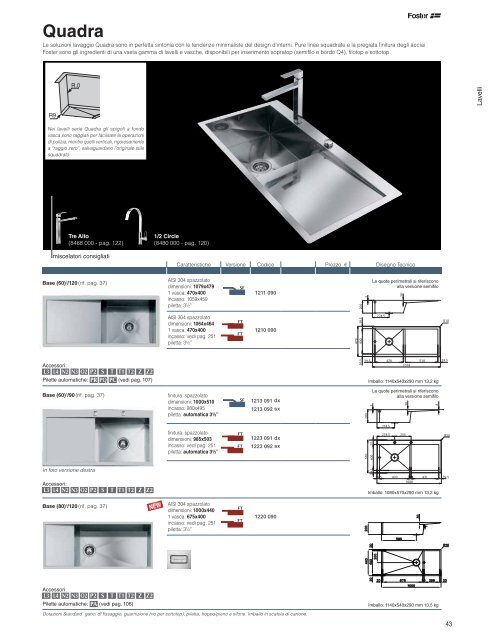 pdf catalogo lavaggio - Foster