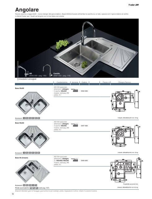 pdf catalogo lavaggio - Foster