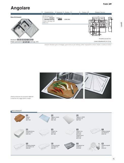 pdf catalogo lavaggio - Foster