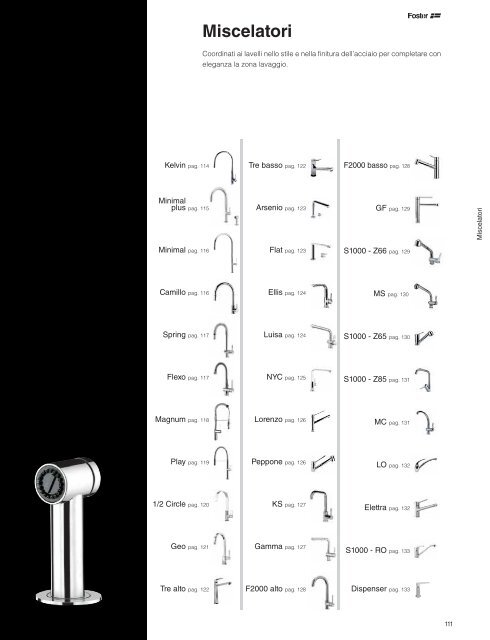 pdf catalogo lavaggio - Foster