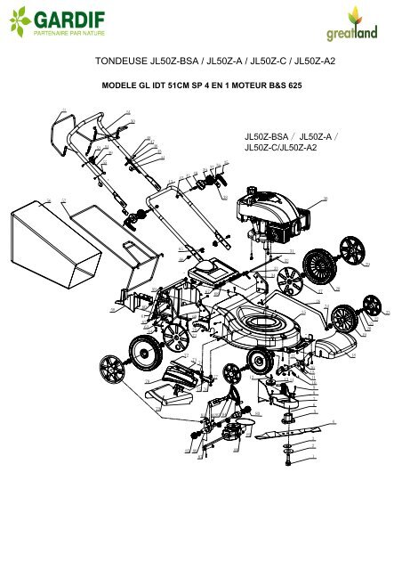 Lame (Éjection) Compatible Avec Brast Rb-Rm 18173 Tondeuse À Gazon[H3899] - Jardin