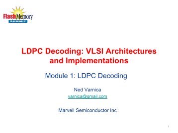 20120822_LDPC Tutorial_Module1.pdf - Flash Memory Summit