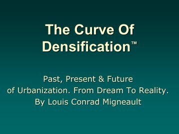Urban Densification Timeline