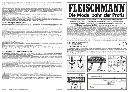 Fleischmann 6955 Schaltrelais mit Anleitung in OVP,TOPP! 