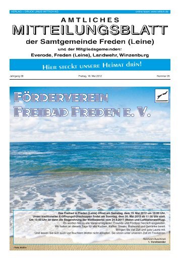 Förderverein Freibad Freden e. V. - Samtgemeinde Freden