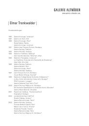 | Elmar Trenkwalder | - Galerie Altnöder