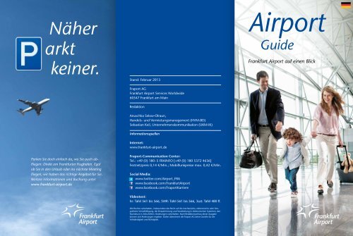 Airport Guide - Flughafen Frankfurt