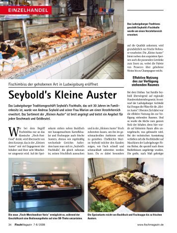 Seybold's Kleine Auster - Fischmagazin.de