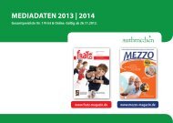 fratz Mediadaten 2013 - MEZZO-Magazin