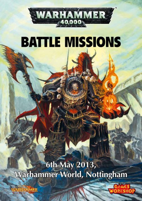 BATTLE MISSIONS - Games Workshop