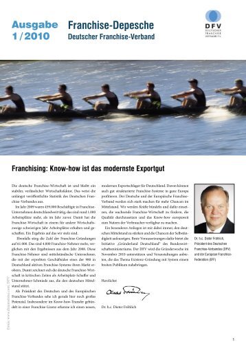 Franchise-Depesche - Franchise-net