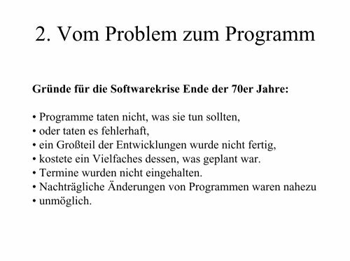 Programmierung, Algorithmen und Techniken von Thomas Ohlhauser