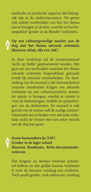 gender - Onderwijs en Vorming - Vlaanderen.be