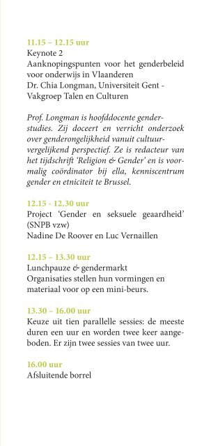 gender - Onderwijs en Vorming - Vlaanderen.be