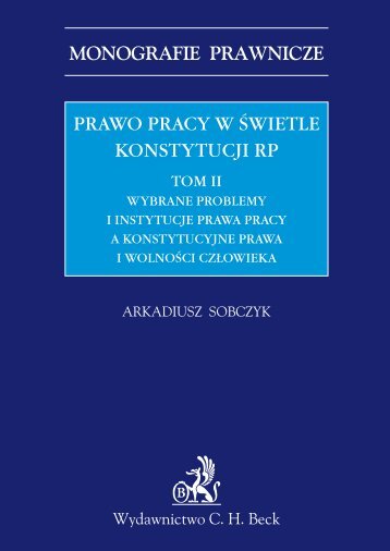 PRAWO PRACY W ŚWIETLE KONSTYTUCJI RP - Gandalf