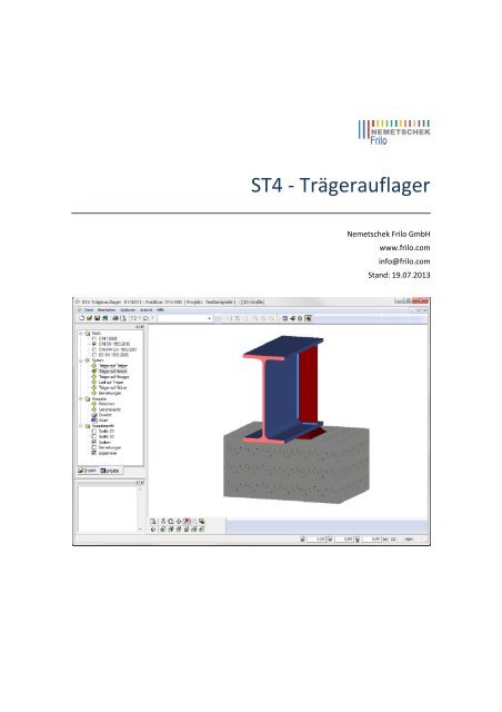 ST4 - Trägerauflager - Frilo