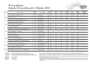 Ergebnisbogen Chorwettbewerb - MGV Frohsinn Baiertal