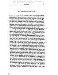 LA POESÃA GAUCHESCA