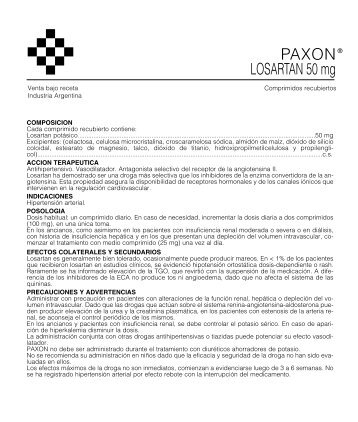 PAXON PROSPECTO 2/06 - Gador SA
