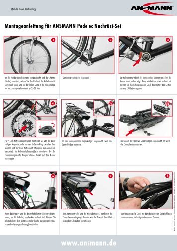 Montageanleitung - G. Bauer's E-Bike