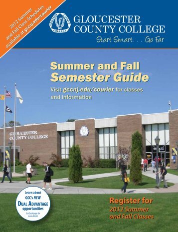 Semester Guide Semester Guide - Gloucester County College