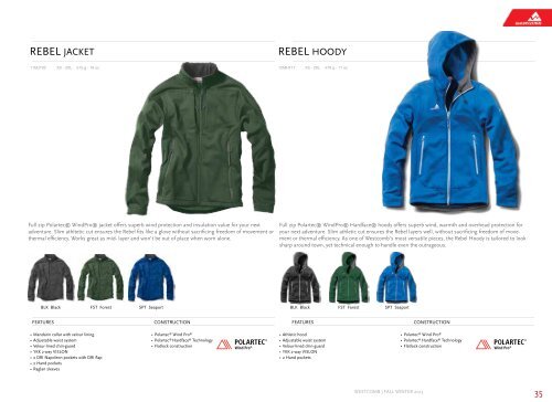 WESTCOMB 2013 FALL COLLECTION - Gary Plante Enterprises Ltd.