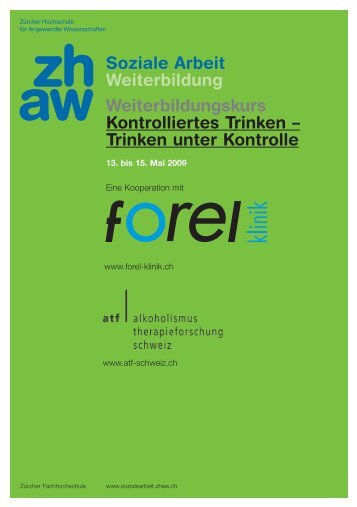 Trinken unter Kontrolle - Forel Klinik