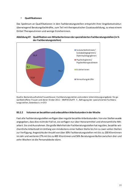 Bericht - Bundesministerium für Familie, Senioren, Frauen und Jugend