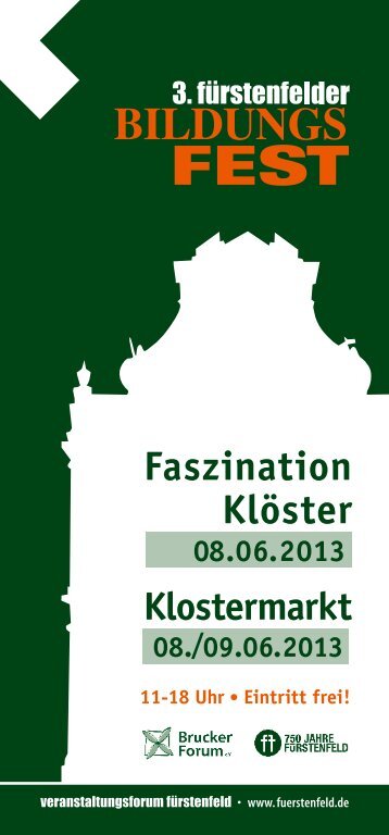 Faszination Klöster - Veranstaltungsforum Fürstenfeld