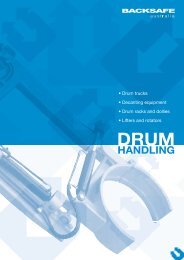 Backsafe Australia - DRUM HANDLING EQUIPMENT