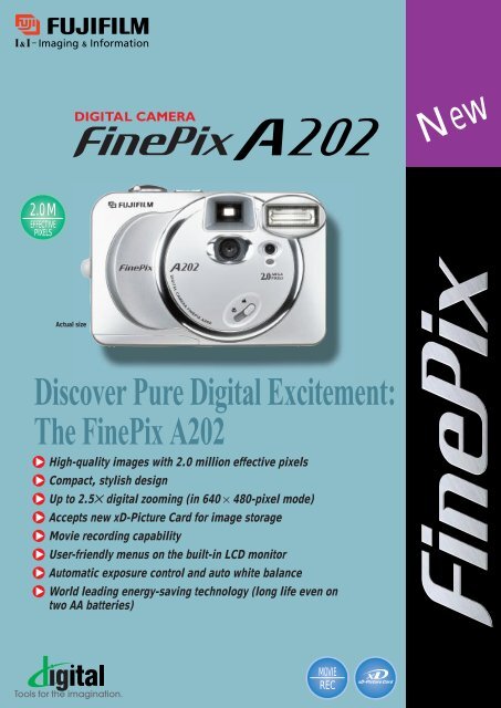 FinePix A200 Digital Camera Brochure - Fujifilm USA
