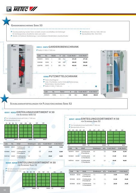 METEC Werkstatteinrichtung 2013 - freytool