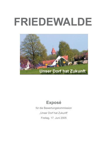 Druckversion herunterladen - Friedewalde.de
