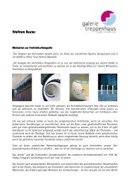 Wolfram Reuter Wolfram Reuter - Galerie im Treppenhaus