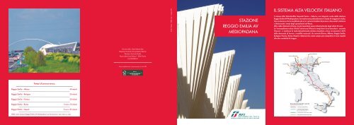 Brochure stazione Reggio Emilia AV Mediopadana (.pdf ... - FSNews