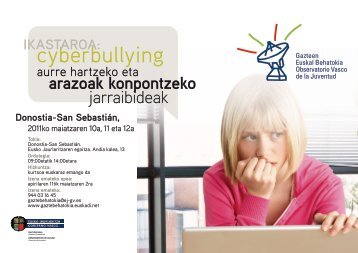 cyberbullying - Gazteaukera - Euskadi.net