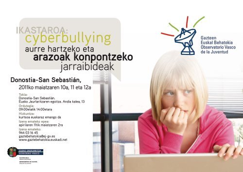 cyberbullying - Gazteaukera - Euskadi.net