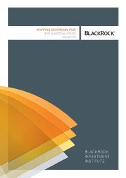 blackrock investment institute - Financial Risk and Stability Network