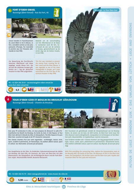 Sites & Attractions touristiques - Fédération du Tourisme de la ...