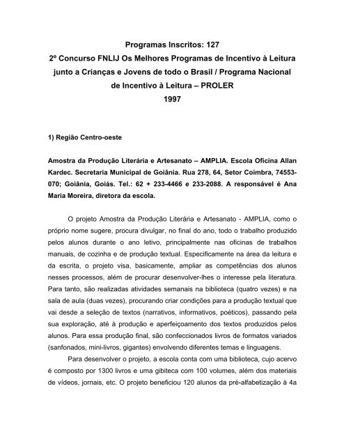 EDUCAÇÃO FÍSICA - 4ºANO A, B e C / - EE Clarice Lispector