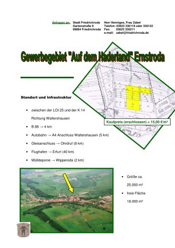 Gewerbegebiet Ernstroda - Friedrichroda