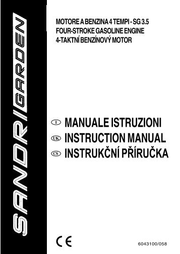 scarica manuale - Sandrigarden S.r.l.