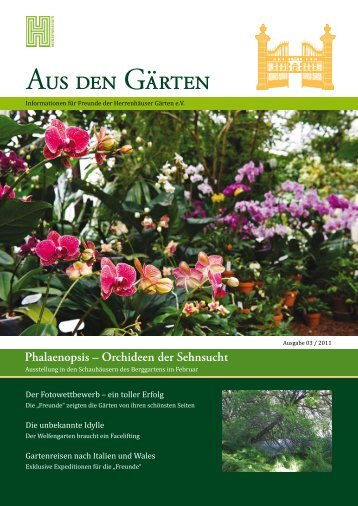 pdf zum Download (2,2 MB) - Freunde der Herrenhäuser Gärten eV