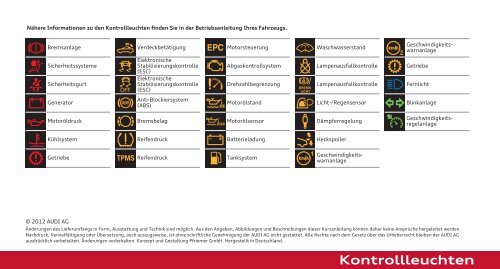 Kurzanleitung R8 Spyder - PDF - Audi